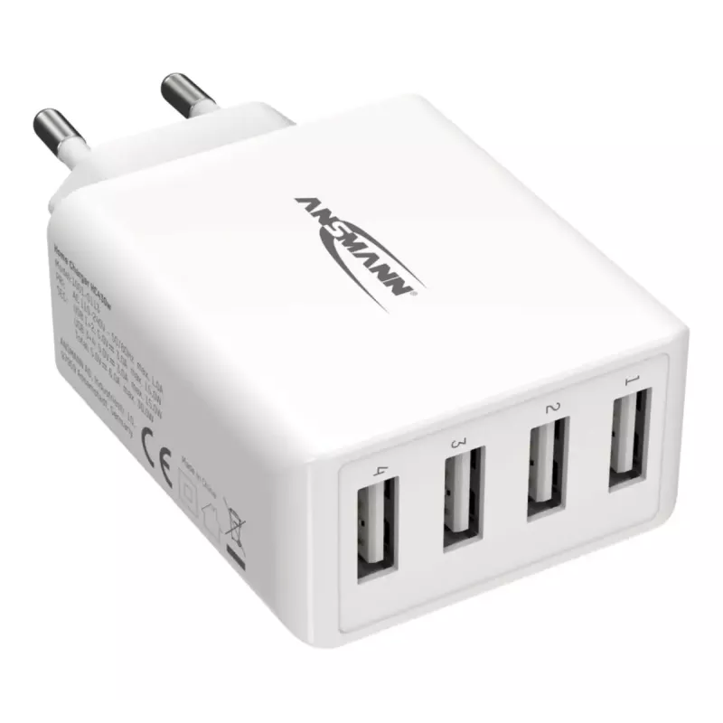 Carregador Ansmann HC430 Universal branco AC interior