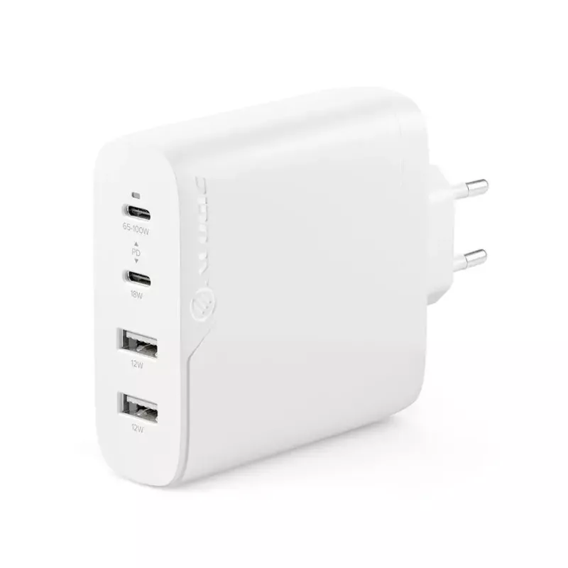 Carregador ALOGIC 4X100 Universal branco USB interior