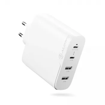 Carregador ALOGIC 4X100 Universal branco USB interior