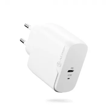 Carregador AC ALOGIC 1X65 Universal branco