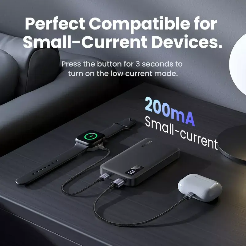 Ugreen 25742 powerbank iões de lítio (Li-Ion) 10000 mAh preto