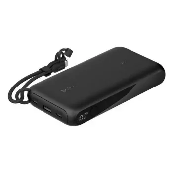 Powerbank Belkin BPB028HQBK 20000 mAh, 2× USB-C, 1× USB-A, preto