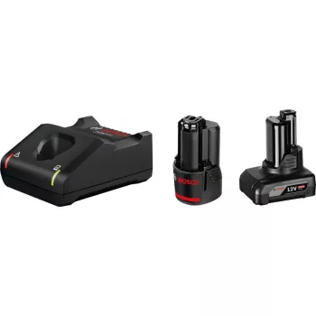 Bosch 1 x GBA 12V 2,0Ah + 1 x GBA 12V 4,0Ah + carregador GAL 12V-40 Professional bateria doméstica AC