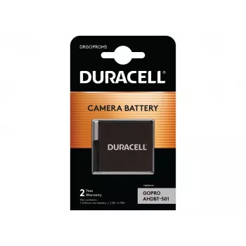 Bateria Duracell para câmara de ação – substitui a bateria GoPro Hero 5