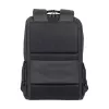 Mochila de lazer Rivacase Tegel preta poliéster estilo urbano