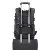 Mochila Rivacase 7860 para portáteis até 43,9 cm (17,3 polegadas), poliéster, preto/azul