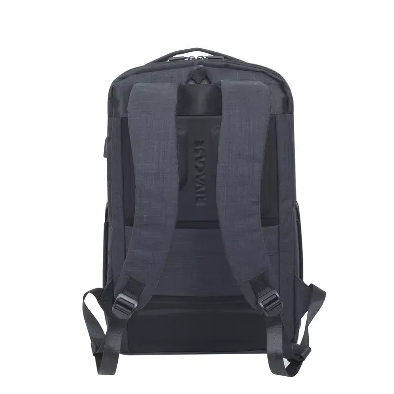 Mochila Rivacase 8365 para portáteis de 17,3 polegadas, poliéster, preta, 850 g