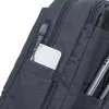 Mochila Rivacase 8365 para portáteis de 17,3 polegadas, poliéster, preta, 850 g