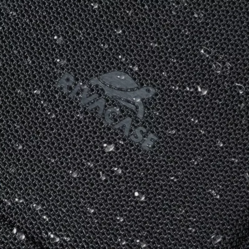 Mochila Rivacase 8461 43,9 cm 17,3 polegadas preta 2 bolsos frontais