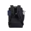 Mochila Rivacase 8461 43,9 cm 17,3 polegadas preta 2 bolsos frontais