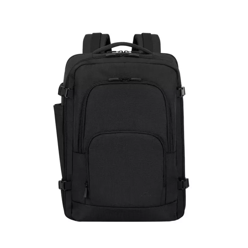 Mochila Rivacase 8461 43,9 cm 17,3 polegadas preta 2 bolsos frontais