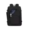 Mochila Rivacase 8461 43,9 cm 17,3 polegadas preta 2 bolsos frontais