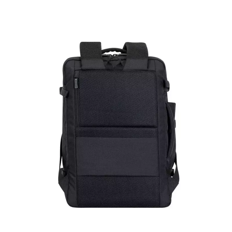 Mochila Rivacase 8461 43,9 cm 17,3 polegadas preta 2 bolsos frontais