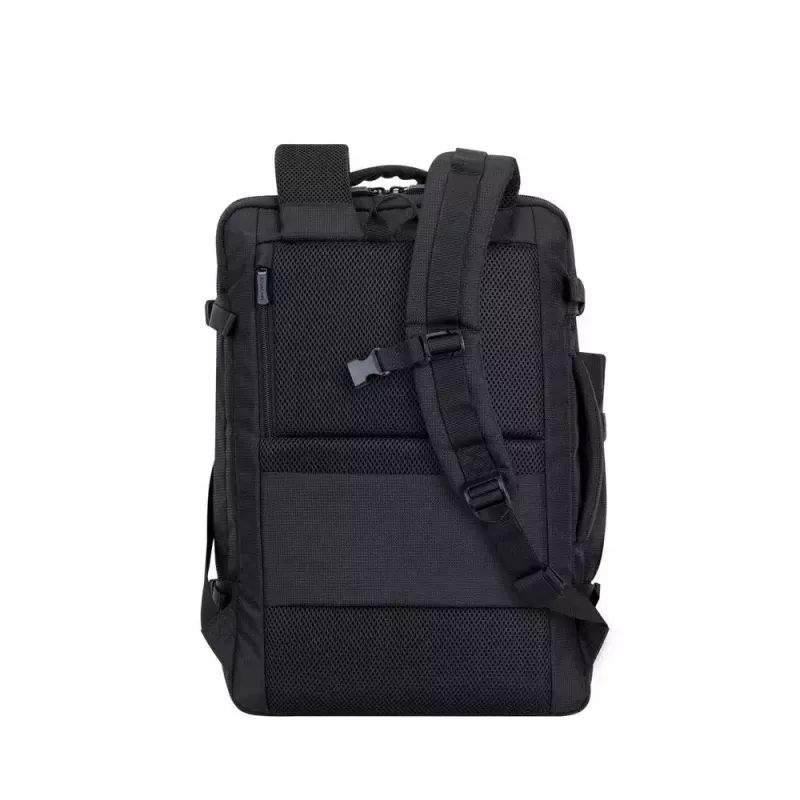 Mochila Rivacase 8461 43,9 cm 17,3 polegadas preta 2 bolsos frontais