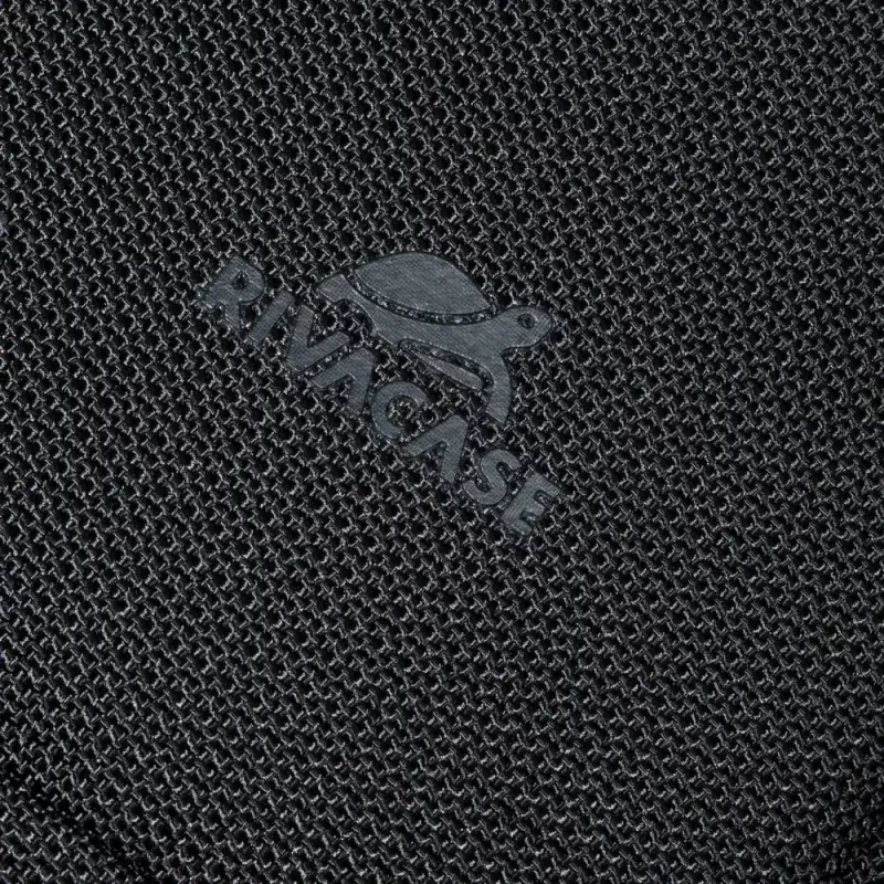 Mochila Rivacase 8461 43,9 cm 17,3 polegadas preta 2 bolsos frontais