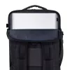 Mochila Rivacase 8461 43,9 cm 17,3 polegadas preta 2 bolsos frontais
