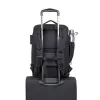 Mochila Rivacase 8461 43,9 cm 17,3 polegadas preta 2 bolsos frontais