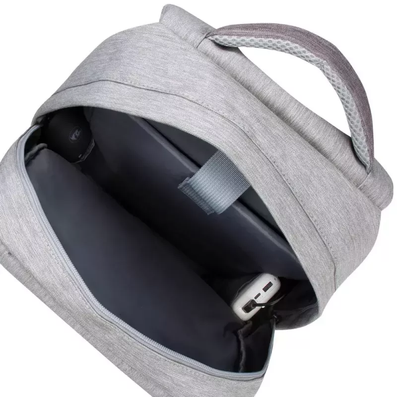 Rivacase 7562 Prater mochila antirroubo para portátil 15,6 polegadas (39,6 cm), cinzento/mocha