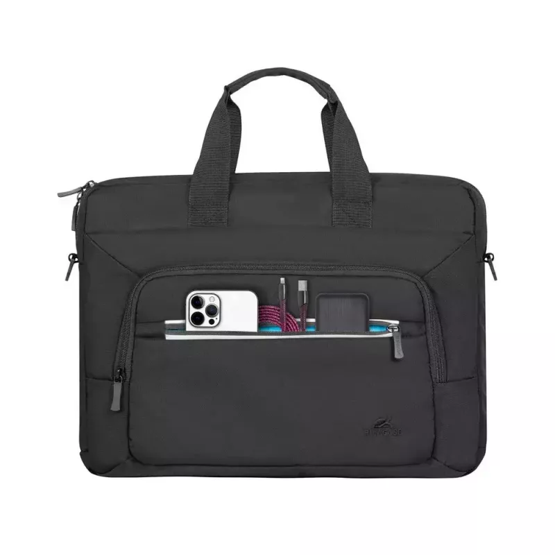 Mala top loader Rivacase 7521 35,6 cm (14 polegadas) preta
