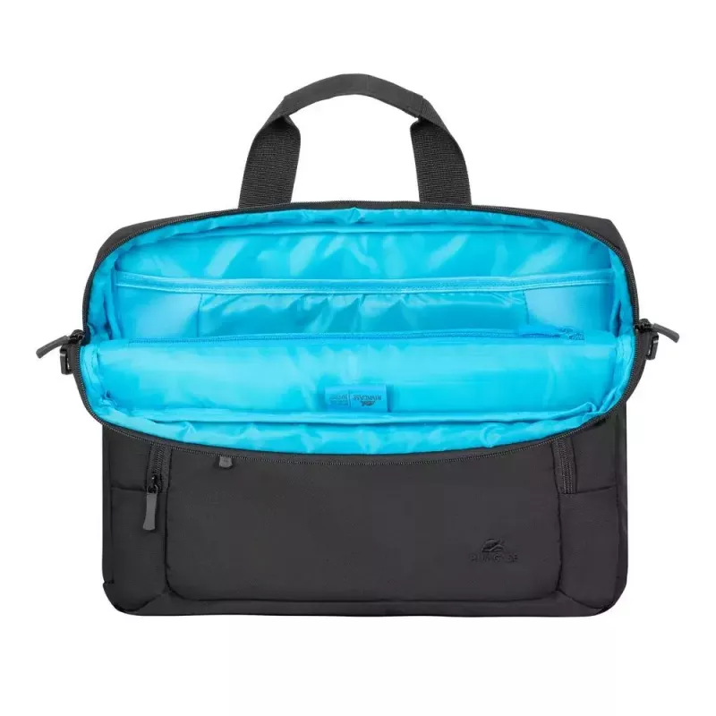 Mala top loader Rivacase 7521 35,6 cm (14 polegadas) preta