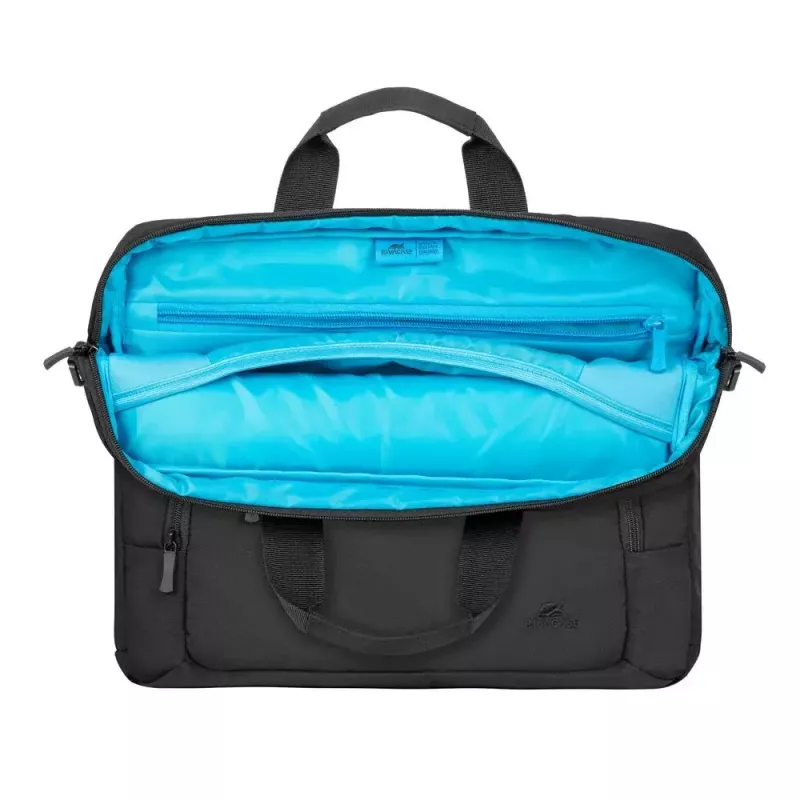 Mala top loader Rivacase 7521 35,6 cm (14 polegadas) preta