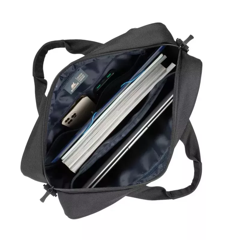 Mala top loader Rivacase 8422 35,6 cm (14 polegadas) preta