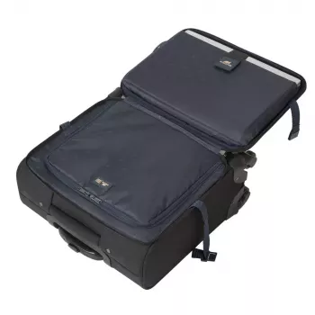 Trolley Rivacase 8481 para portáteis de 15,6 polegadas, poliéster, 3,2 kg, preto