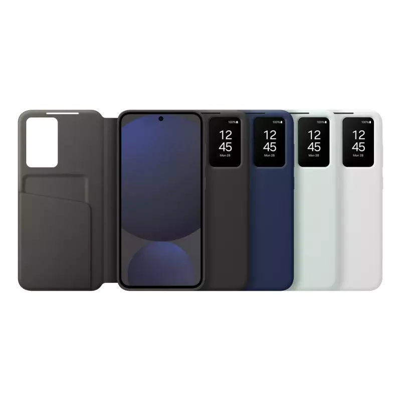 Samsung EF-ZS721CWEGWW capa Smart View Wallet para Galaxy S24 FE, branca