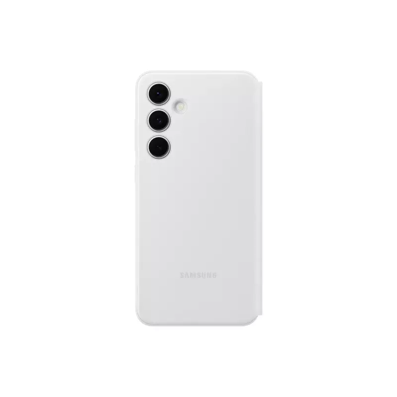 Samsung EF-ZS721CWEGWW capa Smart View Wallet para Galaxy S24 FE, branca
