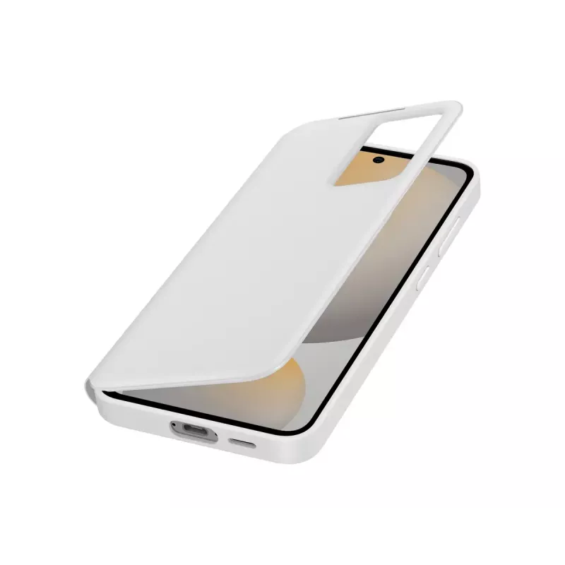 Samsung EF-ZS721CWEGWW capa Smart View Wallet para Galaxy S24 FE, branca