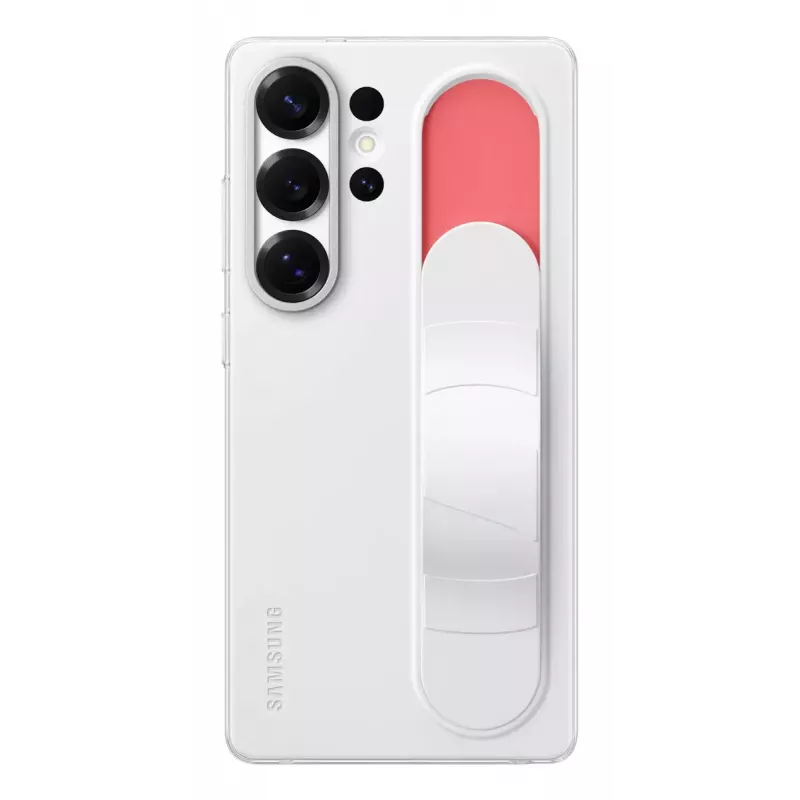 Capa Samsung Galaxy S25 Ultra Monochromatic White com suporte