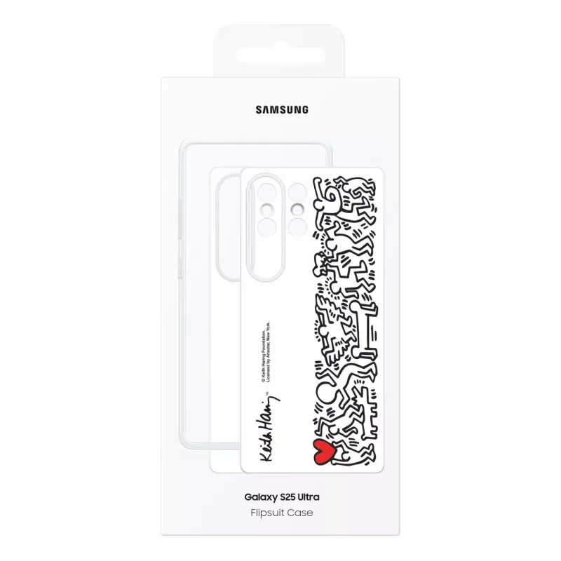 Samsung EF-MS938CWEGWW Flipsuit Case para Galaxy S25 Ultra, TPU, branca