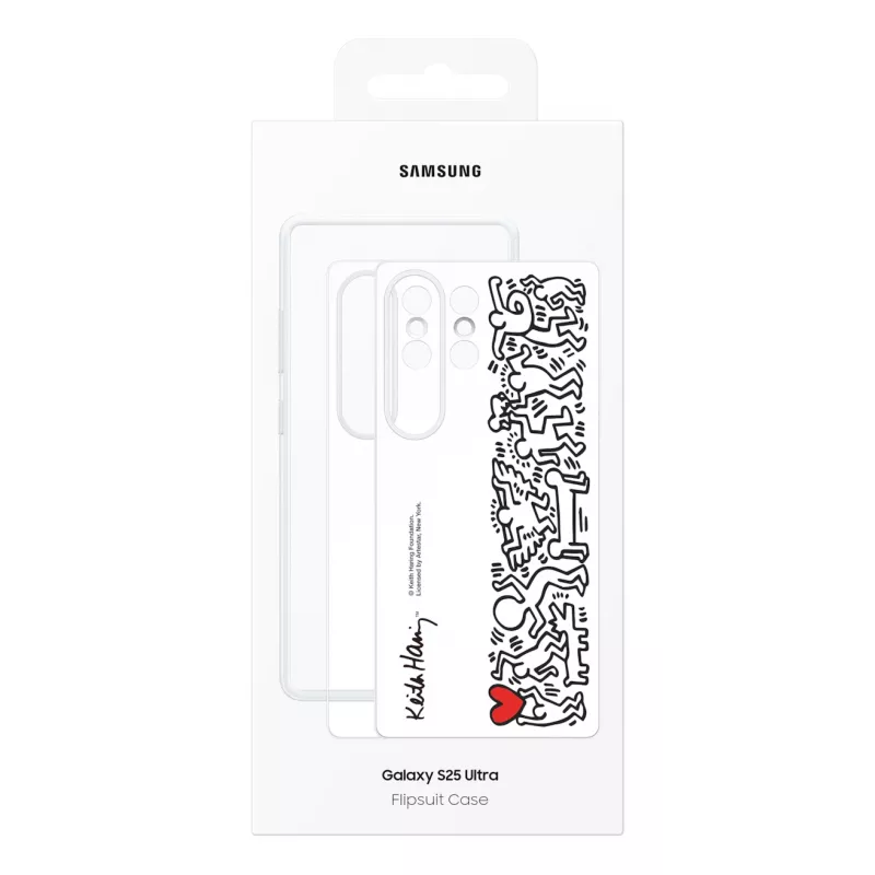Samsung EF-MS938CWEGWW Flipsuit Case para Galaxy S25 Ultra, TPU, branca