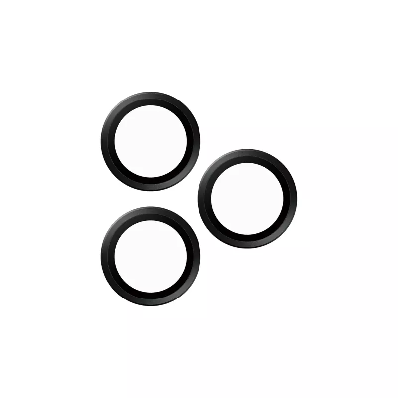 Proteção de objetiva de câmara em cerâmica PanzerGlass ® Hoops® iPhone 16 Pro | 16 Pro Max