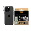 Proteção de lente de câmara PanzerGlass ® Hoops® preta iPhone 16 Pro | 16 Pro Max
