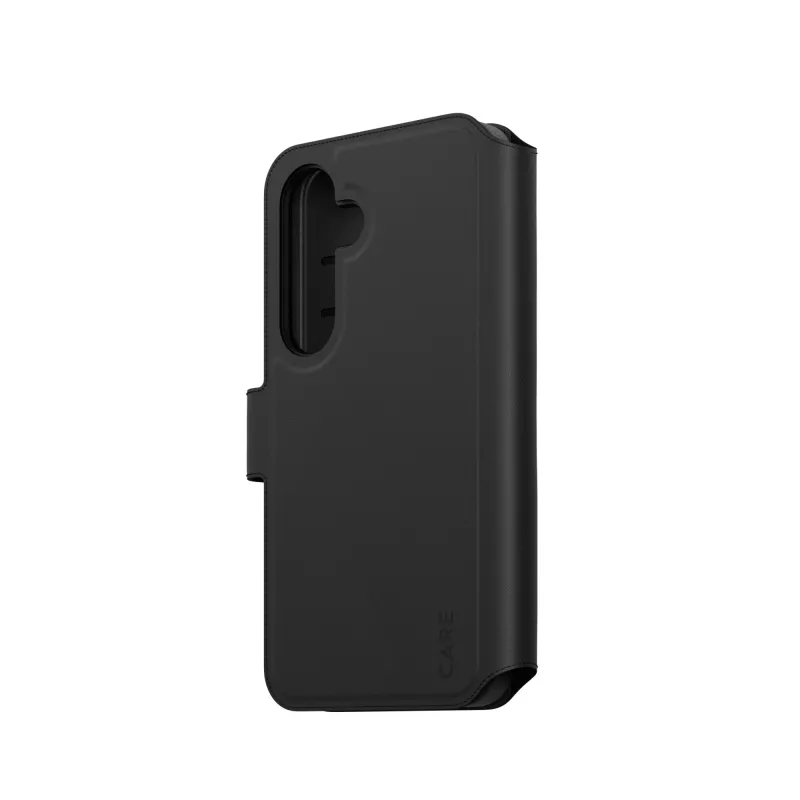 Capa PanzerGlass CARE by Feature Case Tango Two-in-One Wallet Qi compatível Samsung Galaxy S25