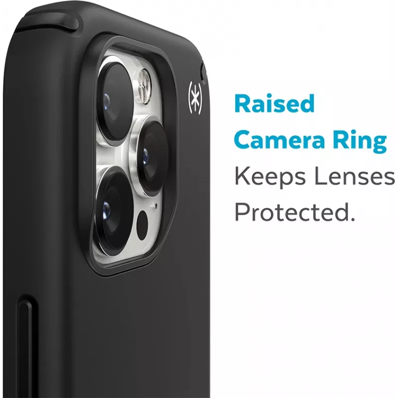 Capa Speck Presidio2 Pro + MS Apple iPhone 14 Pro Max preta – com Microban