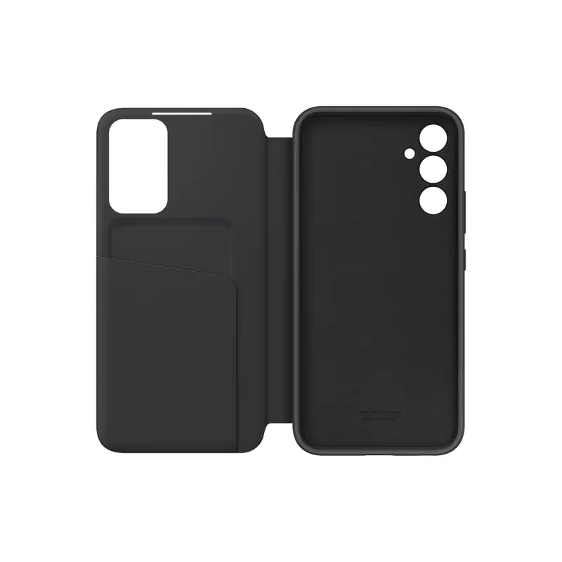 Samsung EF-ZA346CBEGWW Smart View Wallet Case capa com tampa para Galaxy A34 5G, preta