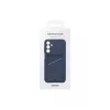 Samsung EF-OA156TBEGWW Card Slot Cover capa para Galaxy A15 / A15 5G, TPU, azul / preta