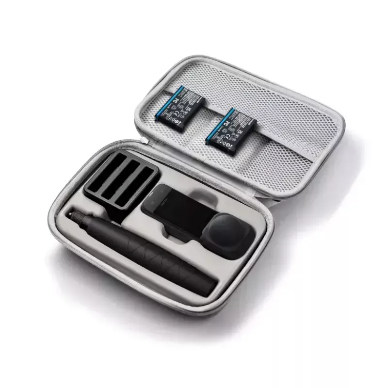 Bolsa para câmara Insta360 CINSBBMH cinzenta 232x157x67mm