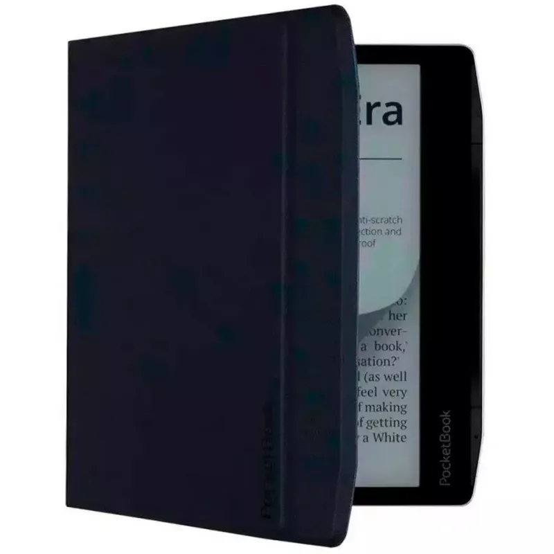 Capa para tablet PocketBook HN-QI-PU-700-WB-WW — capa de proteção para dispositivos de 7 polegadas, azul