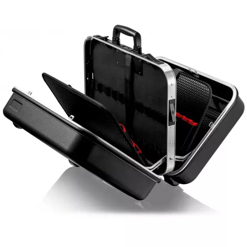 Mala de ferramentas Knipex BIG Twin Toolbox alumínio preta
