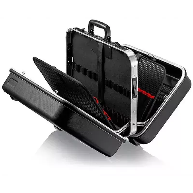 Mala de ferramentas Knipex BIG Twin Toolbox alumínio preta