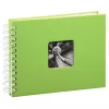 Álbum de fotografias Hama Fine Art verde 50 folhas 10 x 15 cm