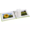 Álbum de fotografias Hama Fine Art verde 50 folhas 10 x 15 cm