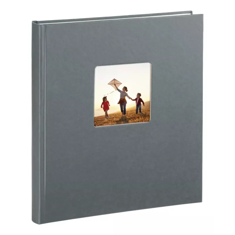 Álbum de fotografias Hama Fine Art cinzento 50 folhas 10 x 15 cm