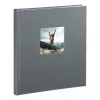 Álbum de fotografias Hama Fine Art cinzento 50 folhas 10 x 15 cm