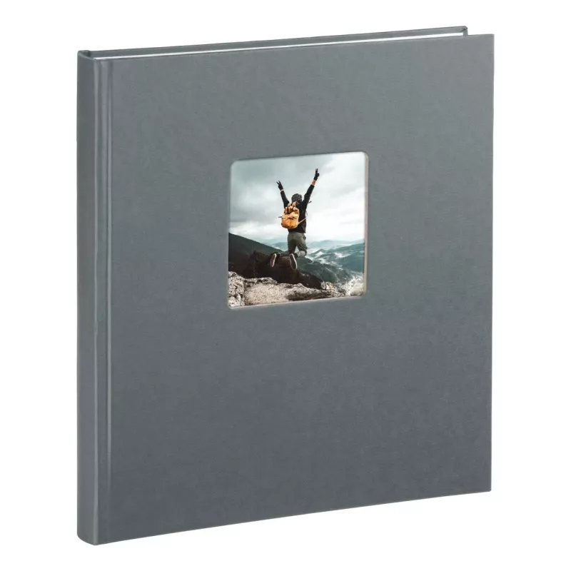Álbum de fotografias Hama Fine Art cinzento 50 folhas 10 x 15 cm