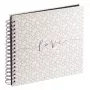 Álbum de fotografias Hama Romance bege, branco 80 folhas 10 x 15