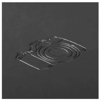 Álbum de fotografias HAMA álbum em espiral Signs 28x24 cm 50 páginas brancas preto